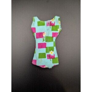 Vintage Francie Beachworthy Swimsuit #1253 - HTF Mod Print